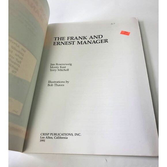 The Frank and Ernest Manager A Friendly Introduction to the Principles of Manage - Picture 4 of 15